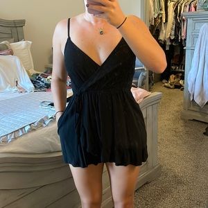 Target black romper/dress, size small, never worn, runs a little short